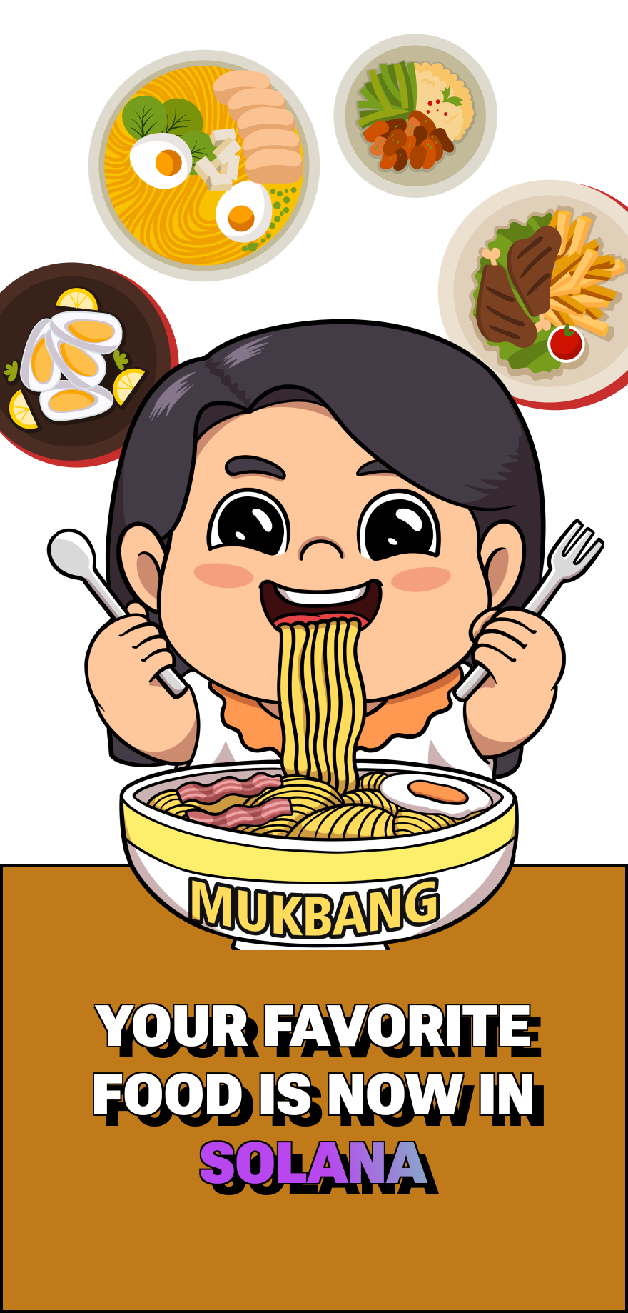 Mukbang Logo Overlay for XS